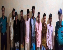 সিলেটে ৮ জুয়াড়ি পুলিশের জালে